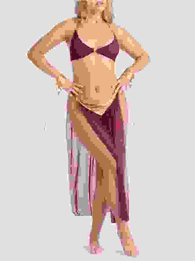 Lovehoney Fantasy Desert Princess Costume, Purple, hi-res